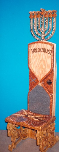 Holocaust chair view 1
