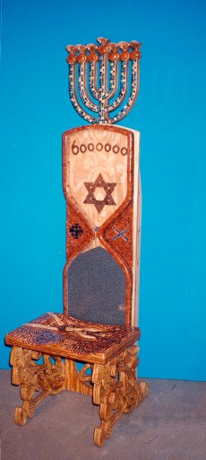 Holocaust chair view 3